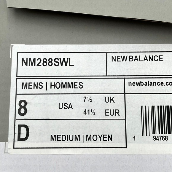 New Balance Numeric 288 Mens Classic Skateboarding Leather Sneakers Size 8 White - Picture 14 of 15